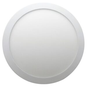 PANEL LED 24W REDONDO INCRUSTAR LUZ DIA TITANIUM (6500K)