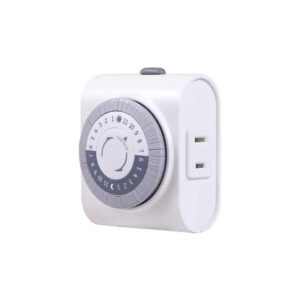 TEMPORIZADOR ANALOGO GENERAL LECTRIC PROGRAMABLE HASTA 24H (GE15119)