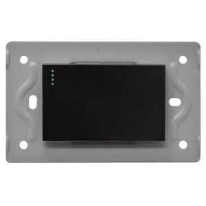 SWICHE SENCILLO LUXOR NEGRA INTERCAMBIABLE SIN TAPA DUKE ENERGY (V17-003)