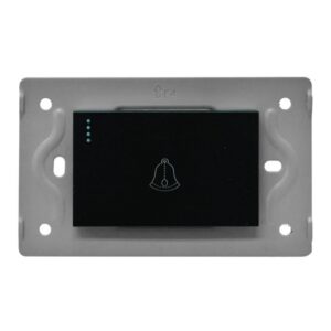 SWICHE TIMBRE LUXOR NEGRA INTERCAMBIABLE SIN TAPA DUKE ENERGY (V17-001)