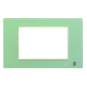 TAPA LUXOR VERDE CRISTAL ACRILICA CUADRADA DUKE ENERGY (V10-02AV)