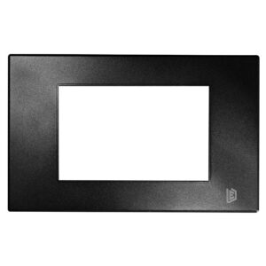 TAPA LUXOR NEGRA CUADRADA DUKE ENERGY (V2-02N)