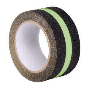CINTA ADHESIVA ANTIDESLIZANTE 2 X 5 MTS REFLECTIVA NEGRA UDUKE (HT90374)