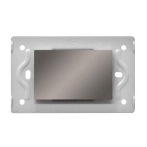 TAPA CIEGA LUXOR GRIS CUADRADA DUKE ENERGY (V3-021)