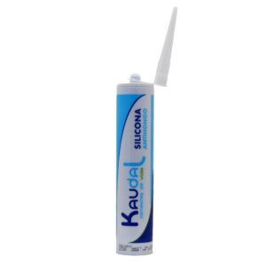 SILICONA TUBO KAUDAL NEGRA 280 ML (CON FUNGICIDA)