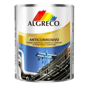 ANTICORROSIVO INDUSTRIAL NEGRO MATE CUARTO (90833014 (ALGRECO)