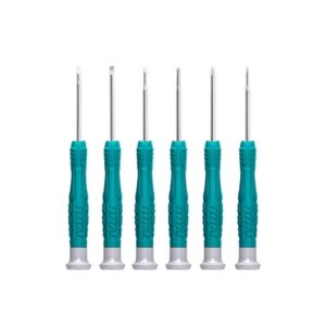DESTORNILLADOR RELOJERO CROMO VANADIUM JUEGO X 6 PZS TOTAL (THT250PS0601)