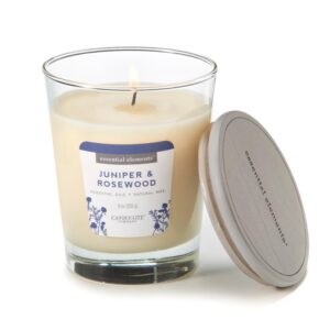 VELA 9 OZ ESSENTIAL ELEMENTS JUNIPER & ROSEWOOD CANDLE LITE (4471022)