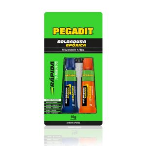 SOLDADURA EPOXICA 16 GR RAPIDA 10 MINUTOS PEGADIT (0402867)