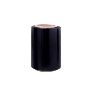 STRESH POLIFILM (PLASTICO DE EMBALAJE) ANCHO 16 CM - CAL 8 X 300 MTRS NEGRO