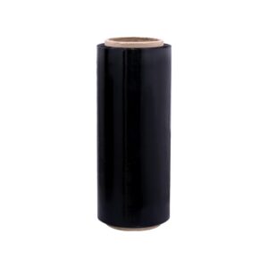 STRESH POLIFILM (PLASTICO DE EMBALAJE) ANCHO 25 CM - CAL 8 X 300 MTRS NEGRO