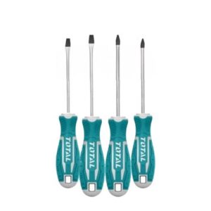 JUEGO DESTORNILLADORES X 4PCS PUNTA INMANTADA TOTAL (THT250604)