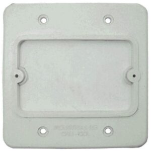 TAPA PLASTICA SUPLEMENTO BLANCO R/G