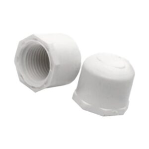 TAPON ROSCA 1/2 PVC PQT X 2 UDUKE