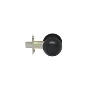 CHAPA CERROJO SEGURIDAD YALE 170 1/4 NEGRA LLAVE LLAVE (0009282)
