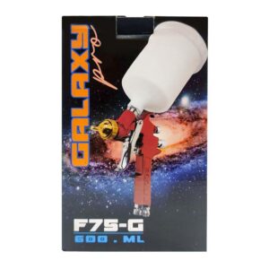AEROGRAFO GALAXY PRO F75-G 600ML VASO METALICO BOQUILLA 1.5 MM (1002005)