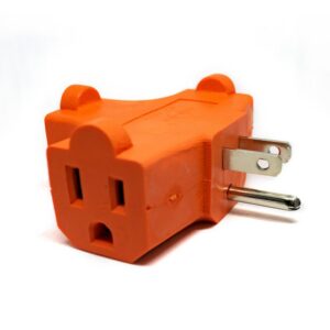 TEE NARANJA POLO/TIERRA X 3 OVALADA (RETIE-FL) (U65)