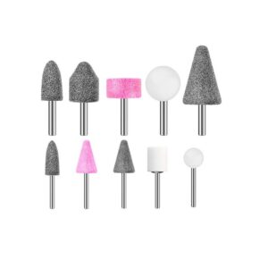 ACCESORIOS DE PIEDRA PARA MOTO TOOL 10 PZS TOTAL (TAKB1001)