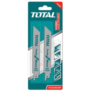 SET DE SEGUETA SIERRA SABLE X2PCS PARA METALES TOTAL (TAC52922EF)