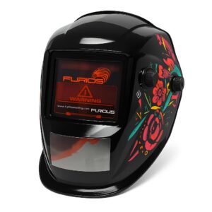 CARETA SOLDAR INTELIGENTE FOTOSENSIBLE FURIUS FENIX 83 DISENO DRAGON (FW83)