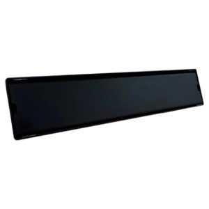 REJILLA SIFON PISO INVISIBLE ACERO INOXIDABLE NEGRA 6.8x30CM UDUKE (HT1597)