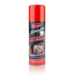 LIMPIADOR PANTALLAS LCD Y PLASMAS BINNER 240ML (107306)