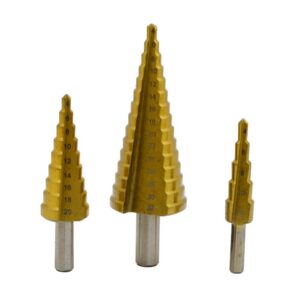 BROCA ESCALONADA X 3 PCS BLISTER (4-20MM 4-32MM 4-12MM) (BK-2192)