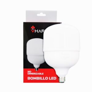 BOMBILLO LED 45W VHARBOR LUZ DIA E27 (6500K)(T140)(HT2241)