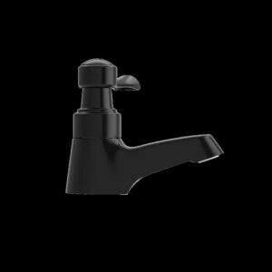 LLAVE LAVAMANOS + ACOPLE PALANCA BALTA NEGRO GRIVAL (411353331)