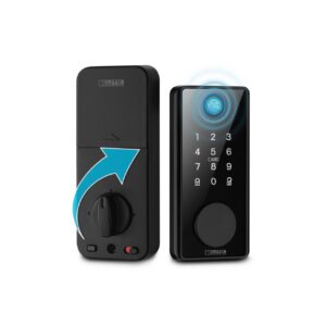 CHAPA DIGITAL INTELIGENTE DE SOBREPONER ELITE LOCK 5 METODOS DE APERTURA (SL5000)