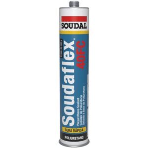 SELLADOR Y ADHESIVO POLIURETANO 40FC GRIS X 300ML SOUDAFLEX (131893)