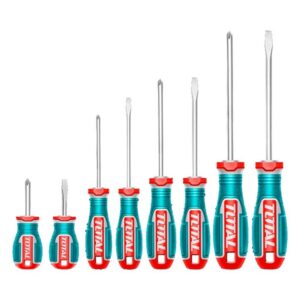 JUEGO DESTORNILLADORES X 8PCS PUNTA IMANTADA SUPER TOTAL (TKSDS0826)