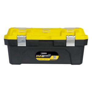 CAJA HERRAMIENTA 14" PLASTICA CIERRE METALICO (30X20X16.5 CM)UDUKE (HT3067)