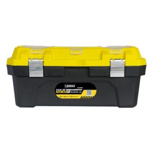 CAJA HERRAMIENTA 19" PLASTICA CIERRE METALICO (47X23X22 CM) UDUKE (HT3069)