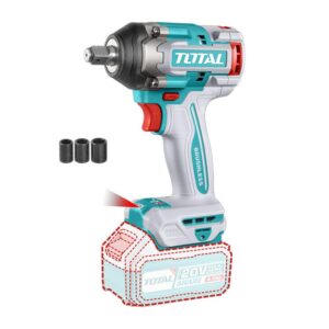 PISTOLA IMPACTO INALAMBRICA 1/2 20V 500 NM BATERIA Y CARGADOR SE VENDEN POR SEPARADO SUPER TOTAL (TIWLI20501)
