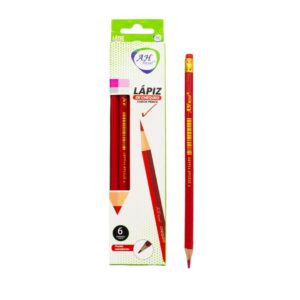 LAPIZ AHROYAL ROJO DE CHEQUEO X 6 UND [PAC3629-1210]