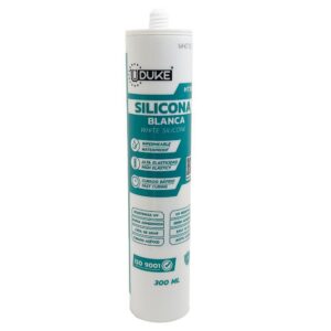 SILICONA TUBO BLANCA 300ML ANTIHONGOS UDUKE (HT3112)