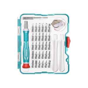 JUEGO DE DESTORNILLADORES PUNTAS INTERCAMBIABLES IMANTADAS X 37 PZS TOTAL (TACSD30376)