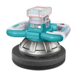 POLICHADORA ORBITAL INALAMBRICA 254MM BATERIA Y CARGADOR NO INCLUIDO INDUSTRIAL SUPER TOTAL (TOPLI2001)