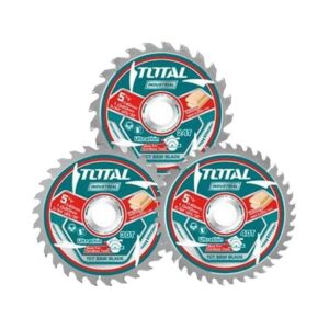 DISCO CORTE MADERA 6 1/2" JUEGO X 3 UNIDADES INDUSTRIAL SUPER TOTAL (TAC236165)