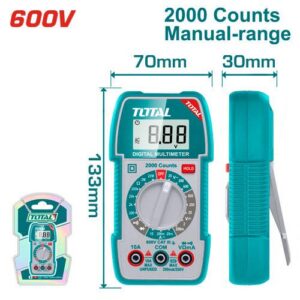 TESTER DIGITAL 2000 DIGITOS INDUSTRIAL SUPER TOTAL (TMT5360011)