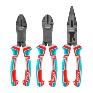 JUEGO DE ALICATE X 3 PIEZAS CROMO VANADIUM INDUSTRIAL TOTAL (THT2CK231S)