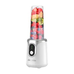 LICUADORA PORTATIL 600 ML RECARGABLE INCUYE VASO DECAKILA (KUJB068T)