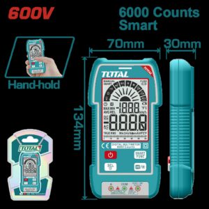 TESTER DIGITAL 600V 600 CONTEOS RMS INDUSTRIAL TOTAL (TMT516004)