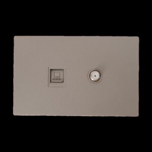 TOMA TV + TOMA INTERNET TERRA GRIS UDUKE (V8-037)