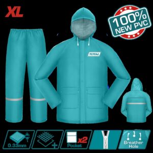 IMPERMEABLE PARA MOTO INDUSTRIAL TALLA XL TOTAL (THTRS031.XL)