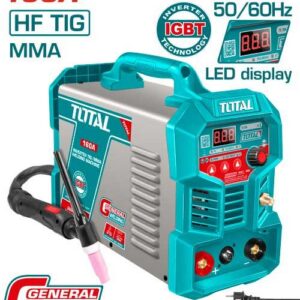 SOLDADOR INVERSOR DIGITAL 160A (HF-TIG-MMA) 110-220V TOTAL (UTIG16058)
