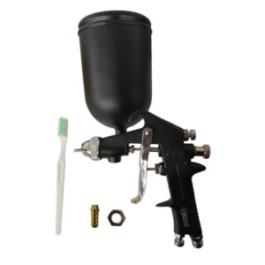 AEROGRAFO UDUKE PROFESIONAL VASO DE 600 CC PISTOLA F75G NEGRA (HT4083)