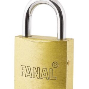 CANDADO HIERRO 3 LLAVES LATON 36MM FANAL (FH63-B)