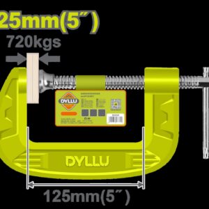 PRENSA EN C 5"DYLLU (DTCP1105)